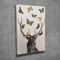 Tablou decorativ, DC140, 30 x 40 cm, Multicolor