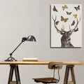 Tablou decorativ, DC140, 30 x 40 cm, Multicolor