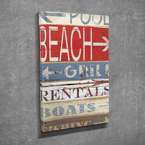 Tablou decorativ, DC146, 30 x 40 cm, Multicolor