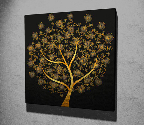 Tablou decorativ, KC054, Dimensiune: 45 x 45 cm, Multicolor