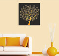 Tablou decorativ, KC054, Dimensiune: 45 x 45 cm, Multicolor