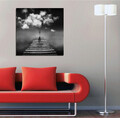 Tablou decorativ, KC058, Dimensiune: 45 x 45 cm, Multicolor