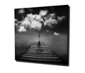 Tablou decorativ, KC058, Dimensiune: 45 x 45 cm, Multicolor