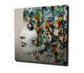 Tablou decorativ, KC060, Dimensiune: 45 x 45 cm, Multicolor