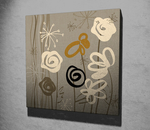 Tablou decorativ, KC062, Dimensiune: 45 x 45 cm, Multicolor