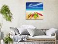 Tablou decorativ, KC064, Dimensiune: 45 x 45 cm, Multicolor