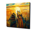 Tablou decorativ, KC066, Dimensiune: 45 x 45 cm, Multicolor