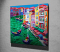 Tablou decorativ, KC067, Dimensiune: 45 x 45 cm, Multicolor