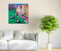 Tablou decorativ, KC067, Dimensiune: 45 x 45 cm, Multicolor