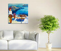 Tablou decorativ, KC068, Dimensiune: 45 x 45 cm, Multicolor