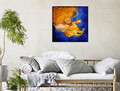 Tablou decorativ, KC069, Dimensiune: 45 x 45 cm, Multicolor