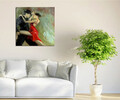 Tablou decorativ, KC072, Dimensiune: 45 x 45 cm, Multicolor