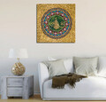 Tablou decorativ, KC075, Dimensiune: 45 x 45 cm, Multicolor