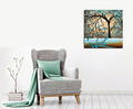 Tablou decorativ, KC078, Dimensiune: 45 x 45 cm, Multicolor