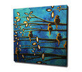 Tablou decorativ, KC080, Dimensiune: 45 x 45 cm, Multicolor