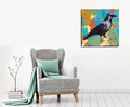 Tablou decorativ, KC084, Dimensiune: 45 x 45 cm, Multicolor