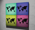 Tablou decorativ, KC086, Dimensiune: 45 x 45 cm, Multicolor