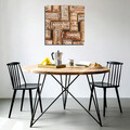 Tablou decorativ, KC096, Dimensiune: 45 x 45 cm, Multicolor