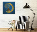 Tablou decorativ, KC101, Dimensiune: 45 x 45 cm, Multicolor