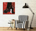 Tablou decorativ, KC105, Dimensiune: 45 x 45 cm, Multicolor