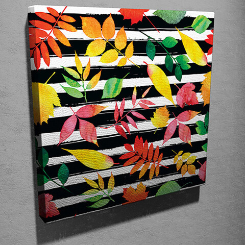 Tablou decorativ, KC120, Dimensiune: 45 x 45 cm, Multicolor