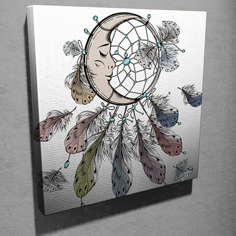 Tablou decorativ, KC122, Dimensiune: 45 x 45 cm, Multicolor