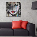 Tablou decorativ, KC127, Dimensiune: 45 x 45 cm, Multicolor