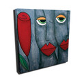 Tablou decorativ, KC129, Dimensiune: 45 x 45 cm, Multicolor