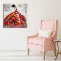 Tablou decorativ, KC130, Dimensiune: 45 x 45 cm, Multicolor
