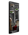 Tablou decorativ, PC069, Canvas, 30 x 80 cm, Multicolor