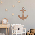 Decoratiune de perete, Anchor, Metal, Dimensiune: 36 x 50 cm, Cupru