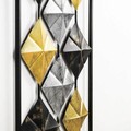 Decoratiune de perete, Tesoro, Metal, Dimensiune: 38 x 95 cm, Multicolor