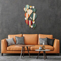 Decoratiune de perete, Kapadokya, Metal, 105 x 53 cm, Multicolor