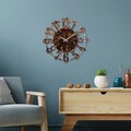 Ceas de perete, Metal Wall Clock 15, Metal, ø48 cm, Multicolor