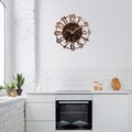 Ceas de perete, Metal Wall Clock 15, Metal, ø48 cm, Multicolor