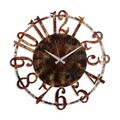 Ceas de perete, Metal Wall Clock 15, Metal, ø48 cm, Multicolor
