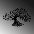 Decoratiune de perete, Monumental Tree 11, Dimensiune: 70 x 47 cm, Negru