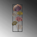 Decoratiune de perete, Fig, Metal, Dimensiune: 32 x 90 cm, Multicolor
