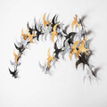 Decoratiune de perete, Kirlangiç, Metal, Dimensiune: 137 x 62 cm, Multicolor