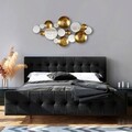 Decoratiune de perete, Infinity, Metal, Latime: 116 cm / Inaltime: 60 cm / Adancime: 4 cm, Multicolor
