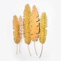 Decoratiune de perete, Leaves v10, Metal, Dimensiune: 115 x 107 cm, Multicolor