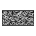 Decoratiune de perete, Decorative Panel 5, Metal, 100 x 48 cm, Negru