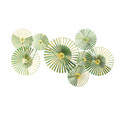 Decoratiune de perete, Weihai, Metal, Dimensiune: 150 x 82 x 14 cm, Verde