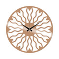 Ceas de perete, Metal Wall Clock 21, Metal, Dimensiune: 48 x 48 cm, Cupru