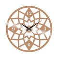 Ceas de perete, Metal Wall Clock 19, Metal, Dimensiune: 48 x 48 cm, Cupru