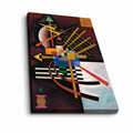 Tablou decorativ, 4570KANDINSKY004, Lemn, Multicolor