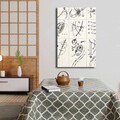 Tablou decorativ, 4570KANDINSKY010, Lemn, Multicolor