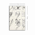 Tablou decorativ, 4570KANDINSKY010, Lemn, Multicolor
