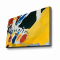 Tablou decorativ, 4570KANDINSKY012, Lemn, Multicolor