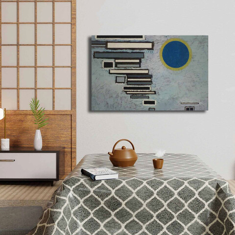 Tablou decorativ, 4570KANDINSKY015, Lemn, Multicolor